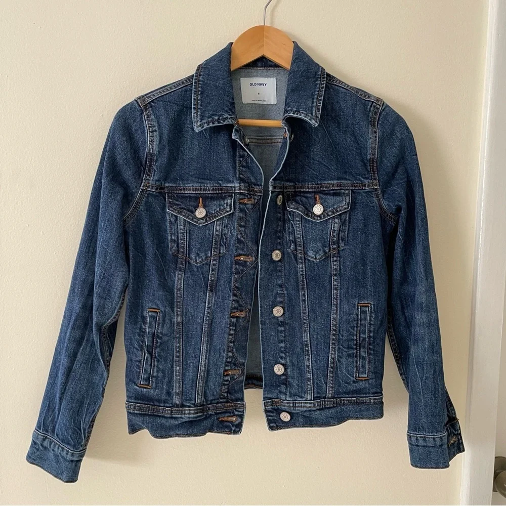 Old Navy Women's Classic Indigo Jean Jacket